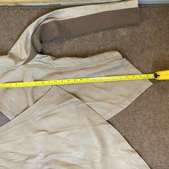 Women’s Hinge Leather Crop Jacket size M - Picture 3 of 14